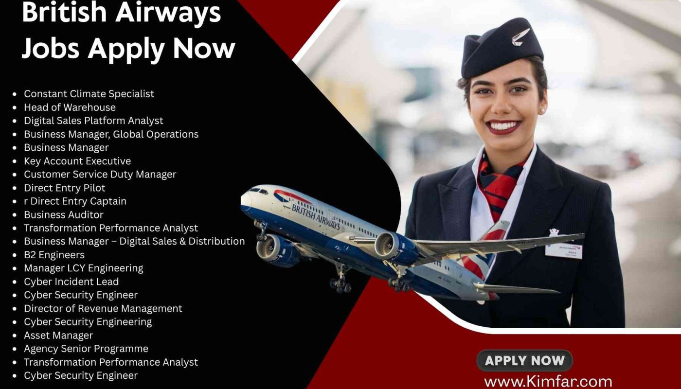 British Airways Jobs Apply Now