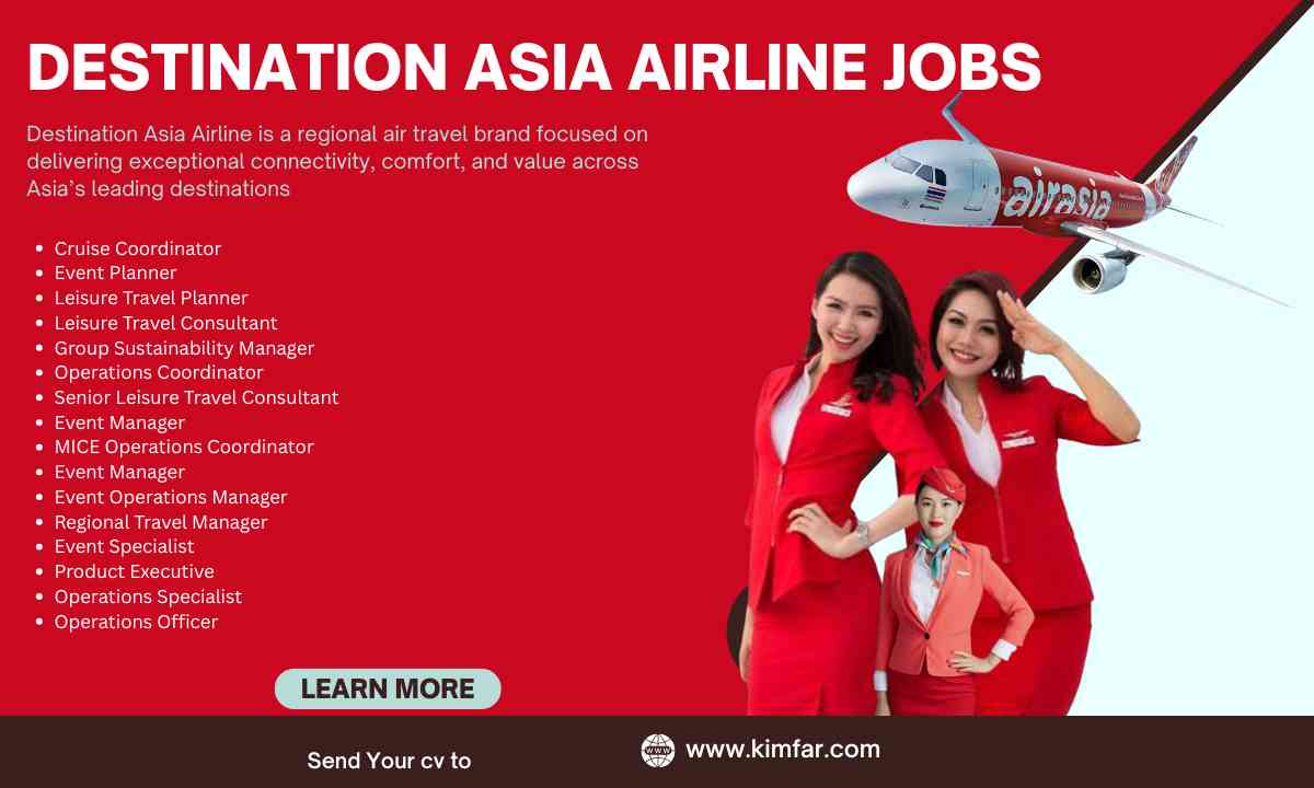 Destination Asia Airline Jobs
