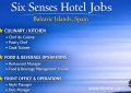 Six Senses Hotel Jobs Balearic Islands Spain