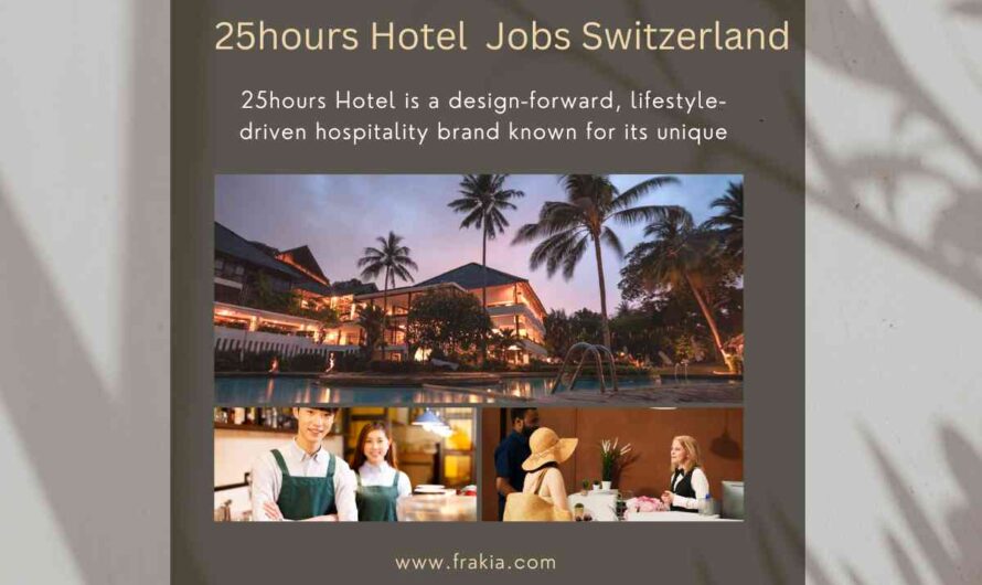 25hours Hotel Jobs Switzerland