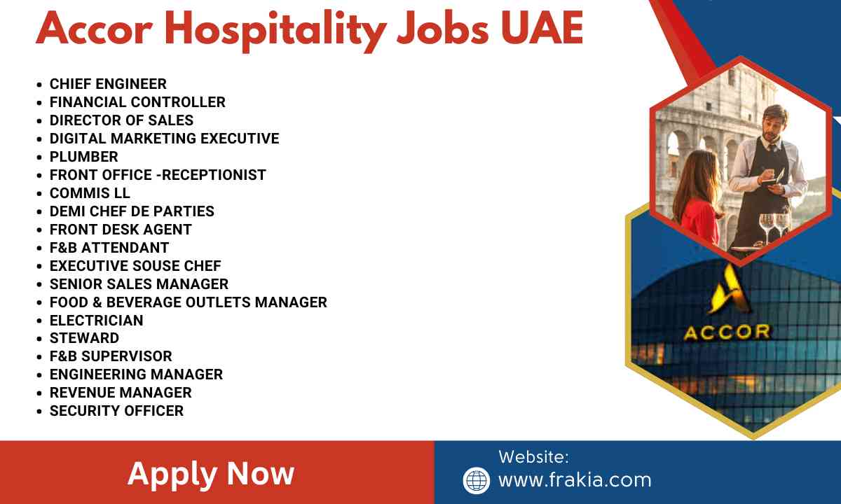 Accor Hospitality Jobs UAE