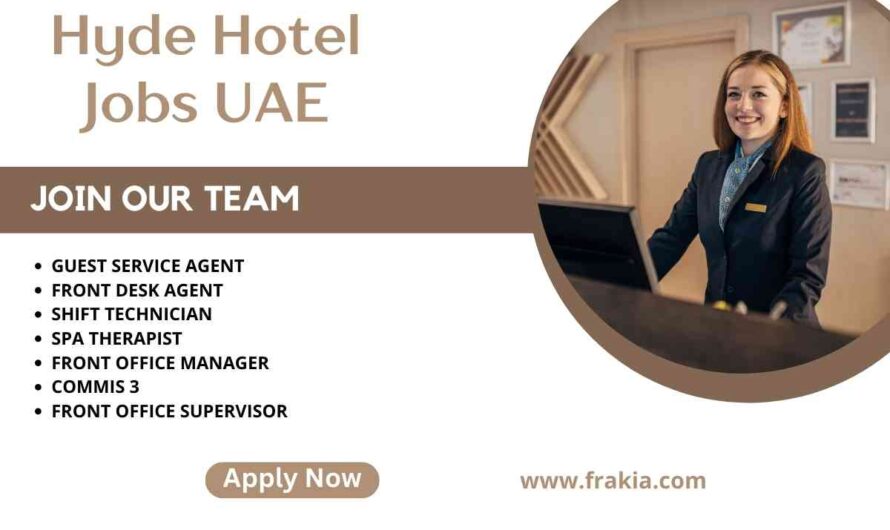 Hyde Hotel Jobs UAE