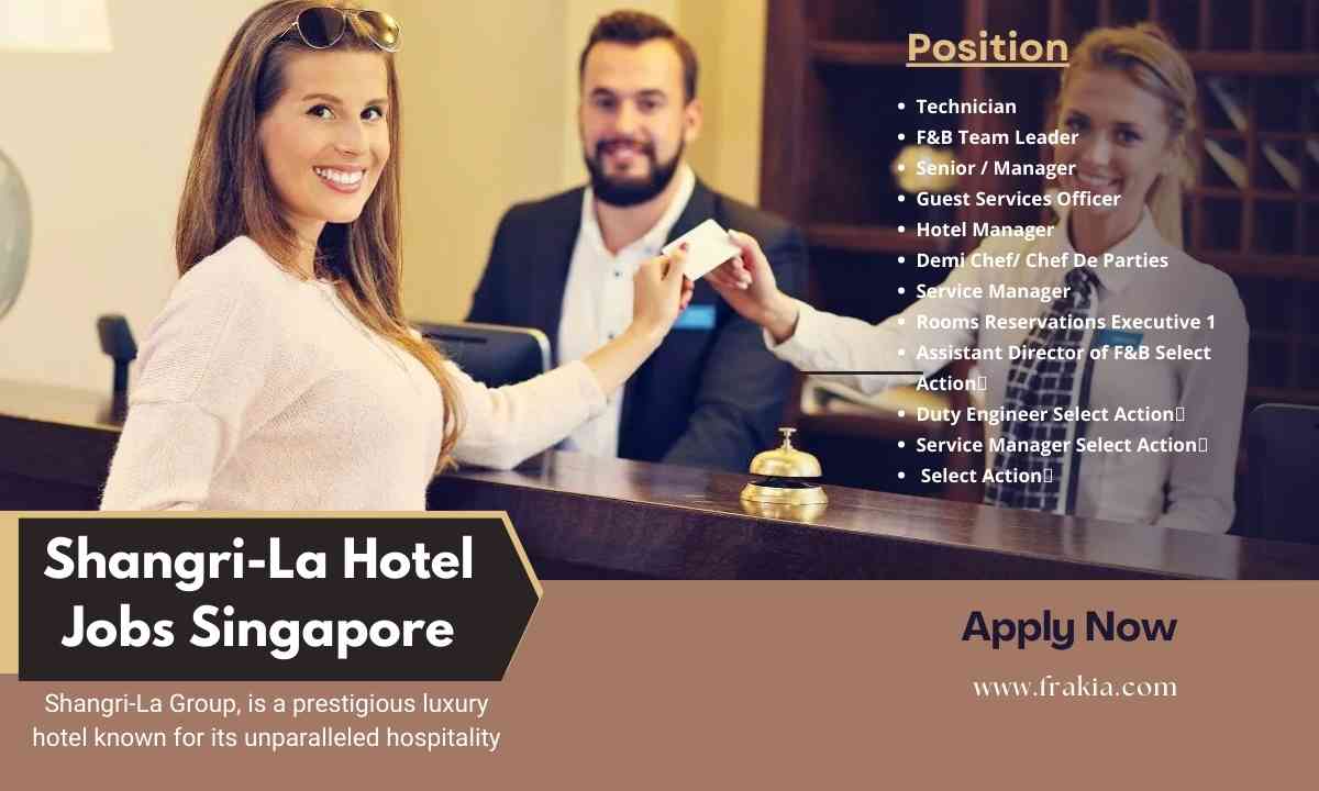 Shangri-La Hotel Jobs Singapore