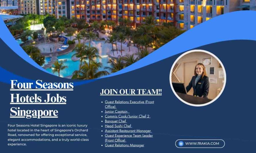 Four Seasons Hotels Jobs Singapore
