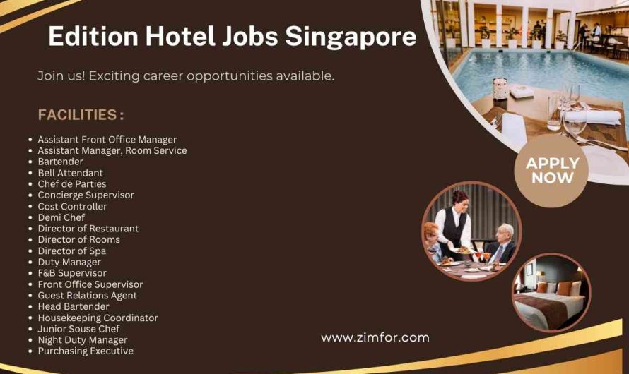 Edition Hotel Jobs Singapore