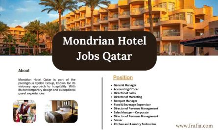 Mondrian Hotel Jobs Qatar