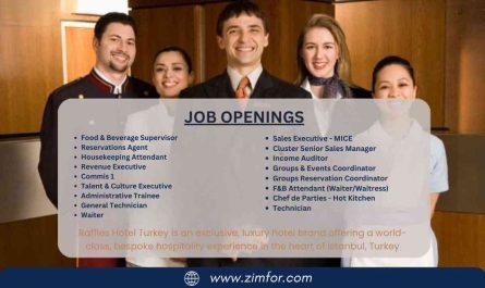 Raffles Hotel Jobs Turkey