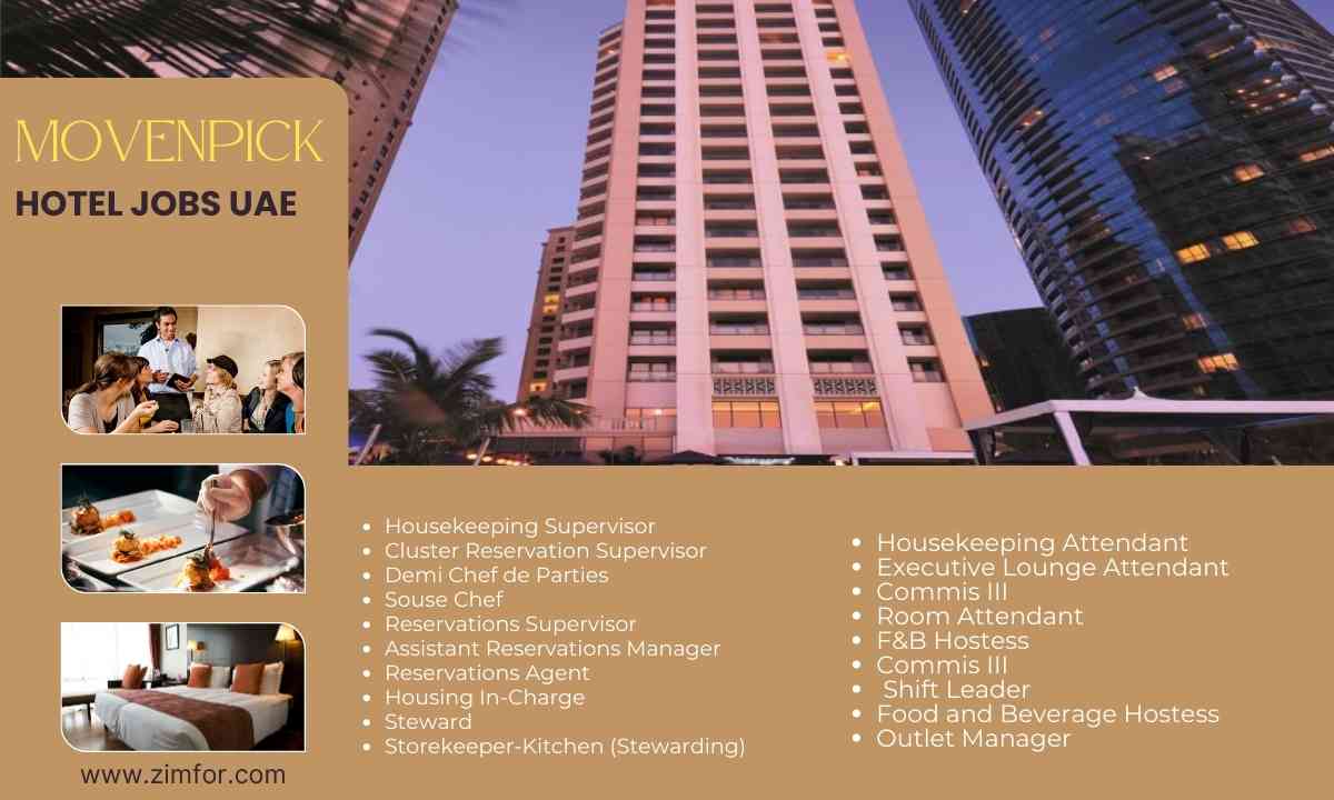 Mövenpick Hotels & Resorts Jobs UAE