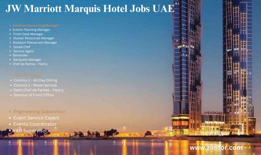 JW Marriott Marquis Hotel Jobs UAE