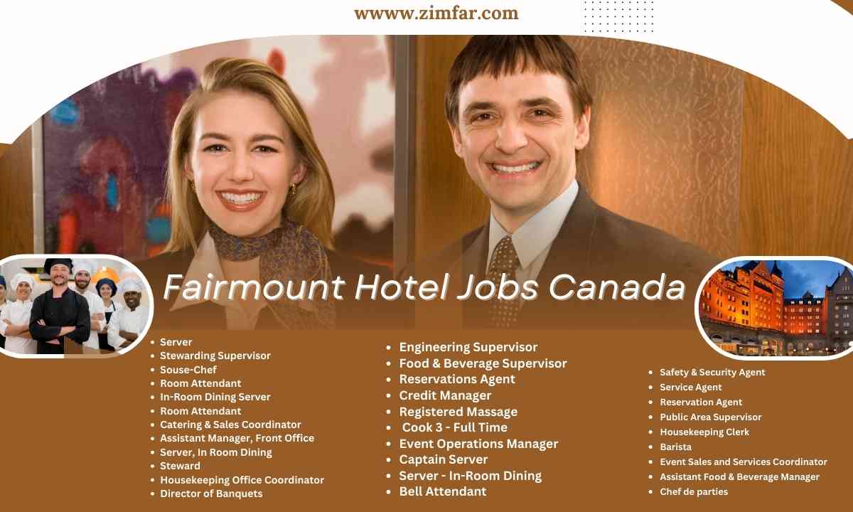 Fairmount Hotel Jobs Canada