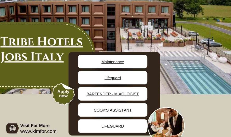 Tribe Hotels Jobs Italy