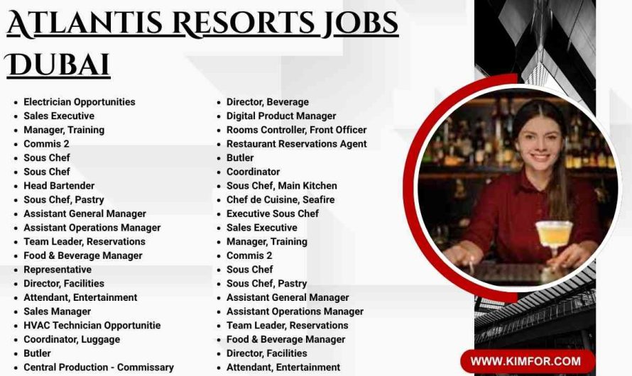 Atlantis Hotel & Resorts Jobs Dubai
