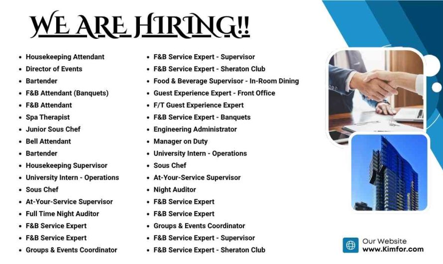 Sheraton Hotels & Resorts Jobs Australia