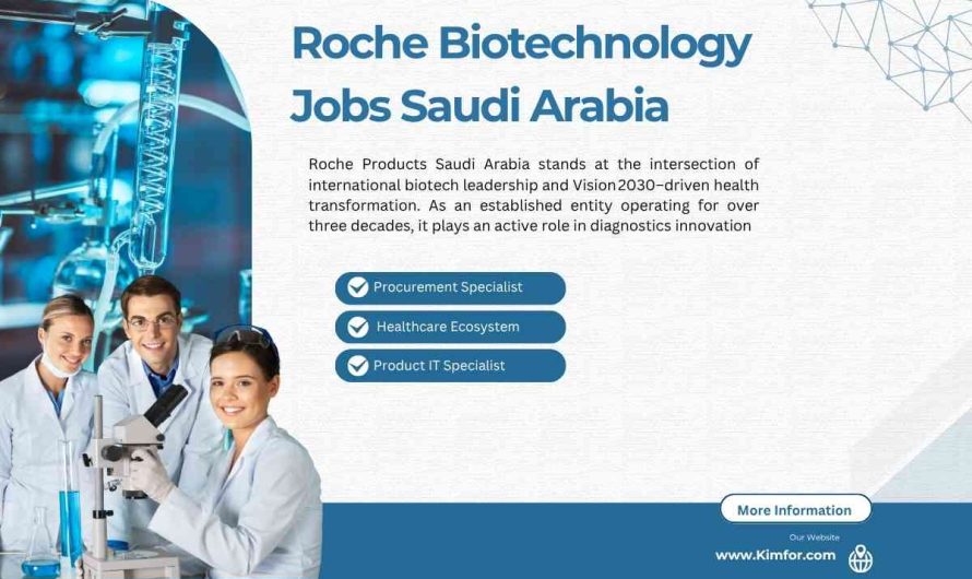 Roche Biotechnology Jobs Saudi Arabia