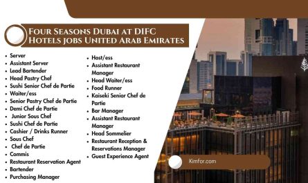 Four Seasons Dubai at DIFC Hotels jobs United Arab Emirates