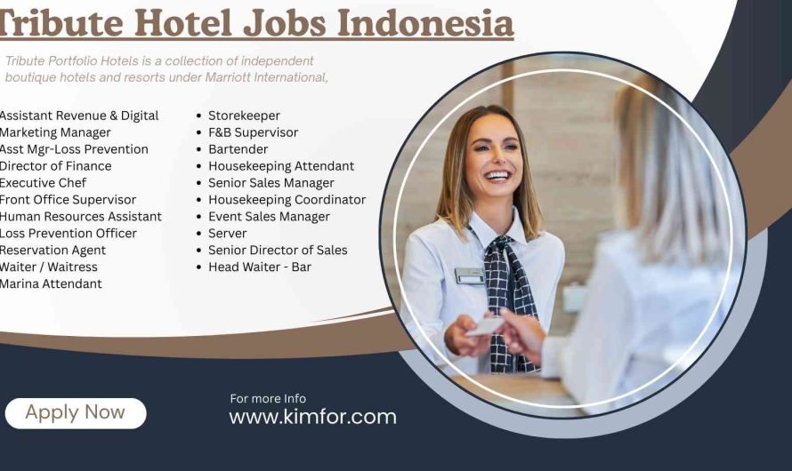 Tribute Hotel Jobs Indonesia