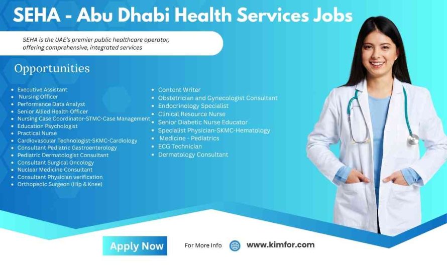 SEHA – Abu Dhabi Health Services Jobs