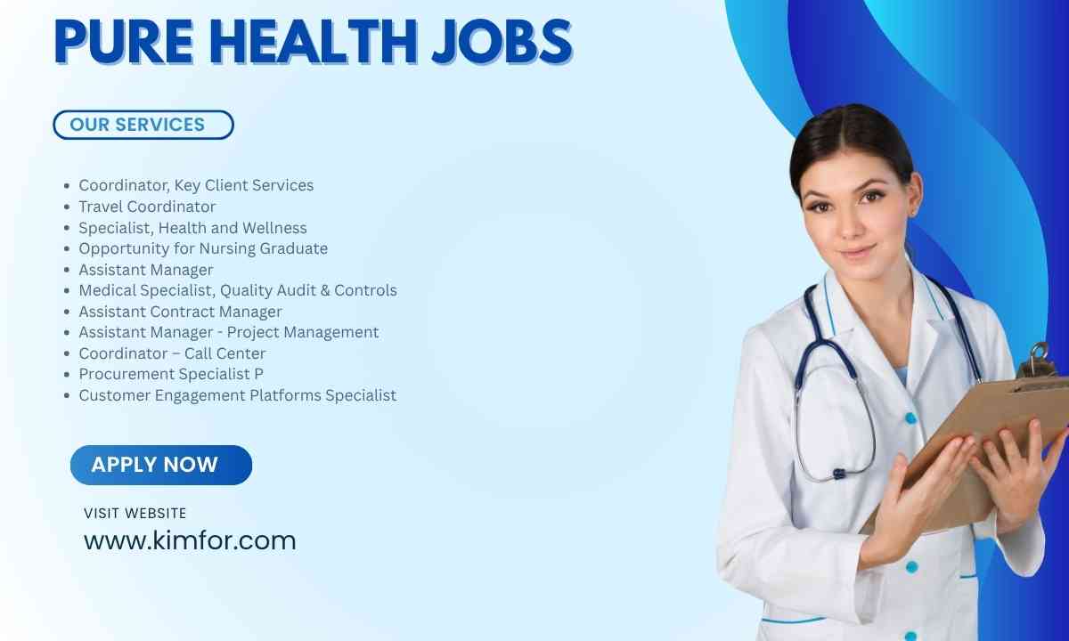 Pure Health Jobs