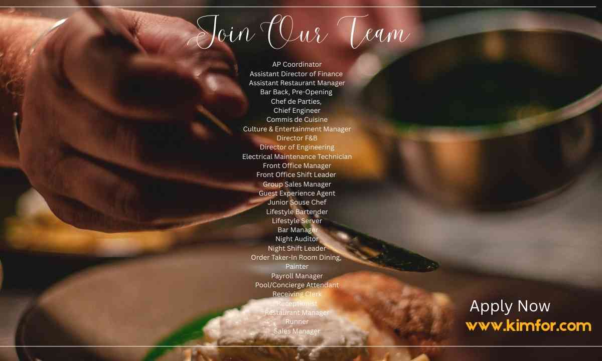 EDITION Hotel Jobs Italy