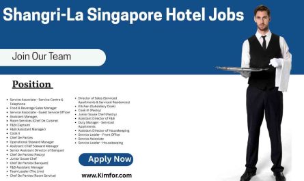 Shangri-La Singapore Hotel Jobs