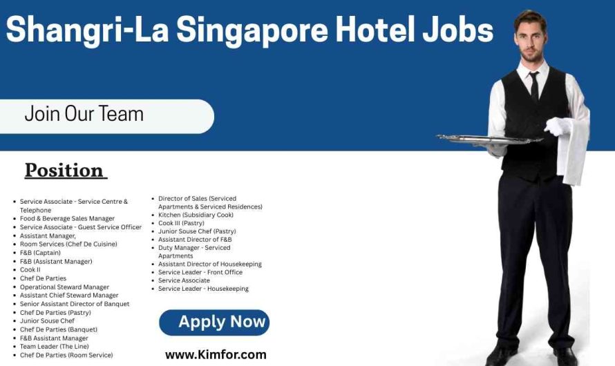 Shangri-La Singapore Hotel Jobs