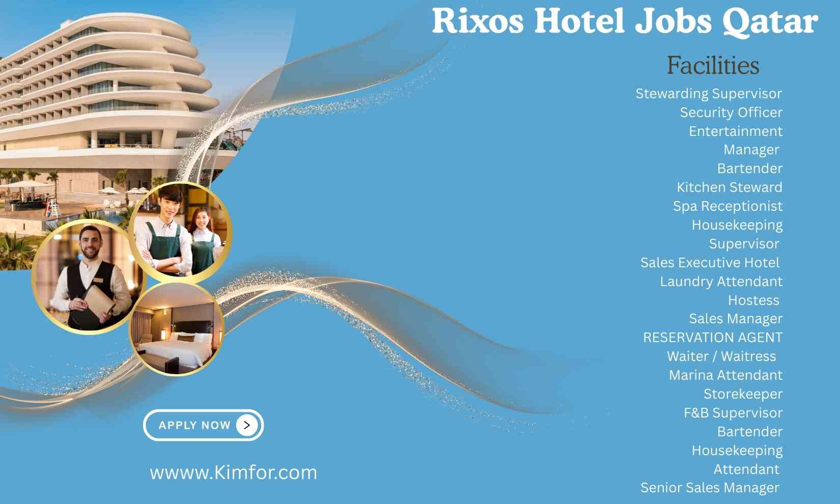 Rixos Hotel Jobs Qatar