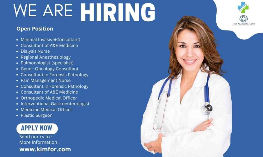 The Medical City Oman Job opportunities  