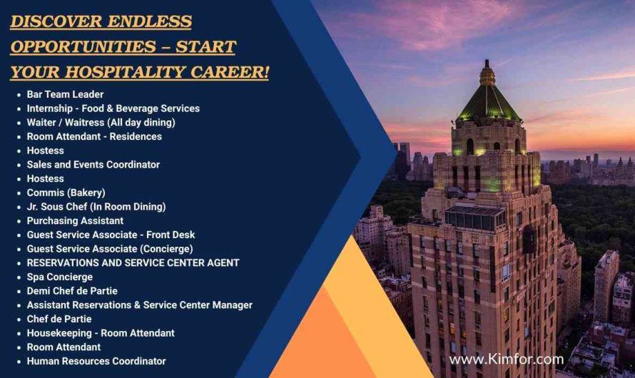 Rosewood Hotel & resorts Jobs UAE & US