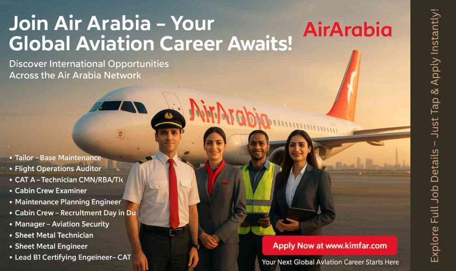 Air Arabia Airlines Jobs Global