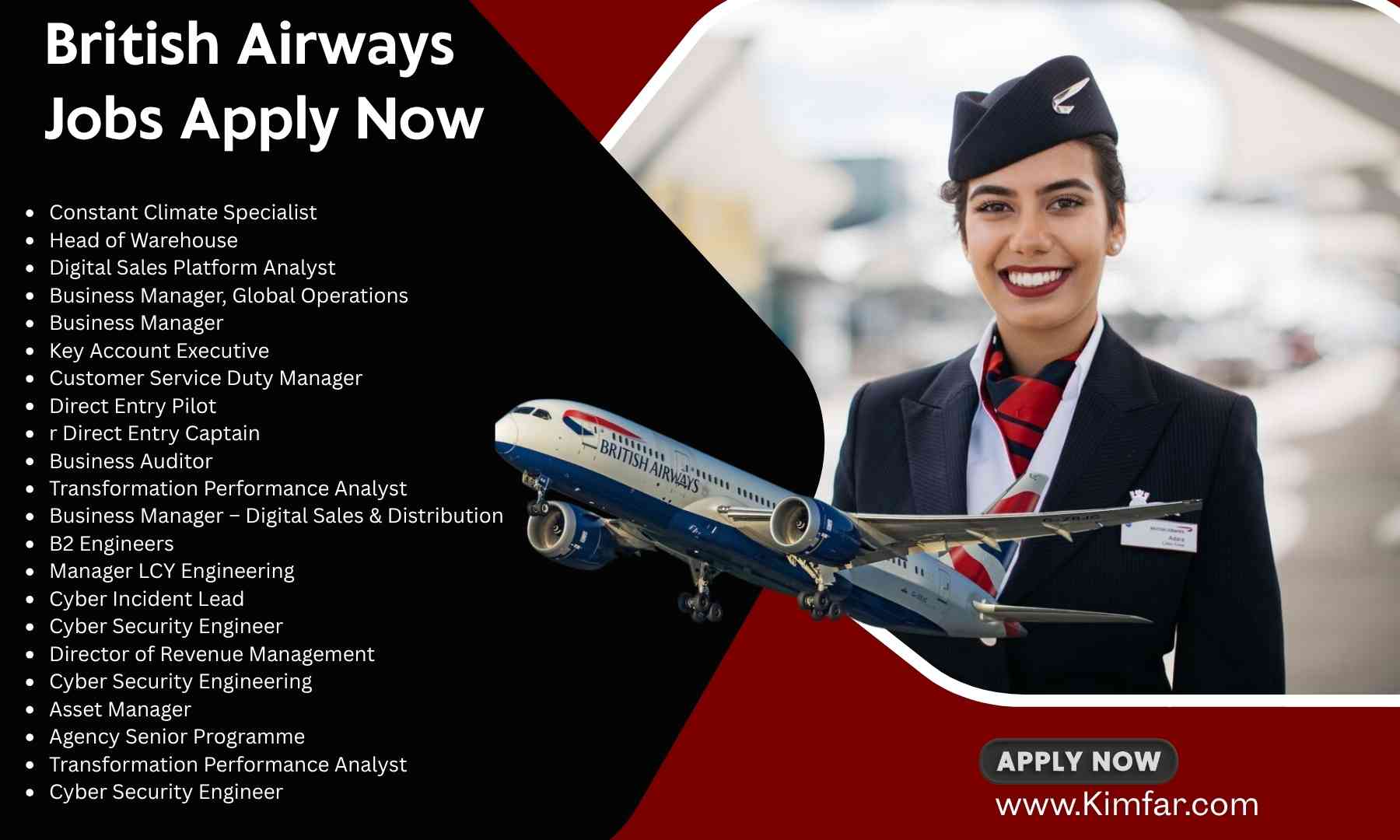 British Airways Jobs Apply Now