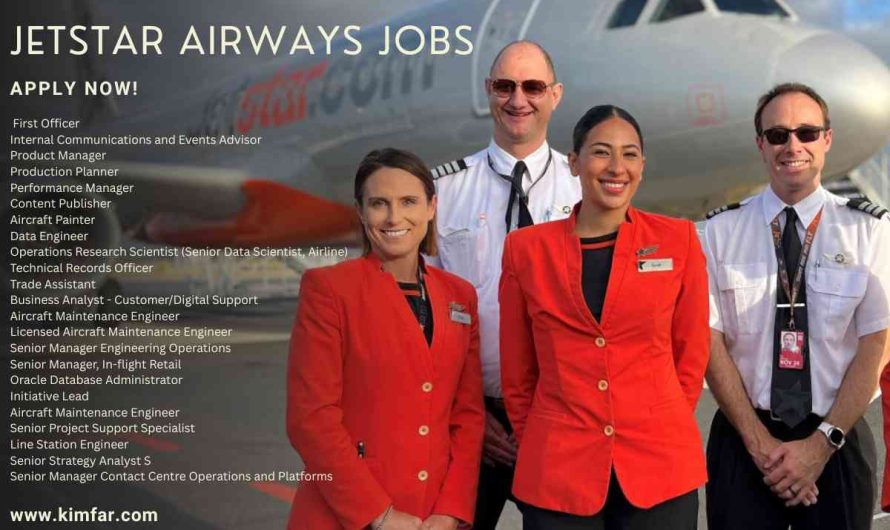 JetStar Airways Jobs