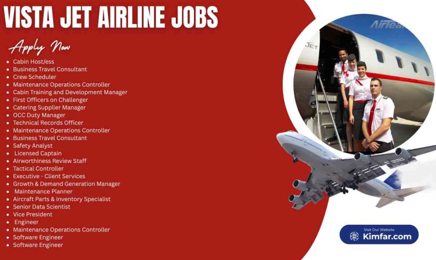 Vista Jet Airline Jobs