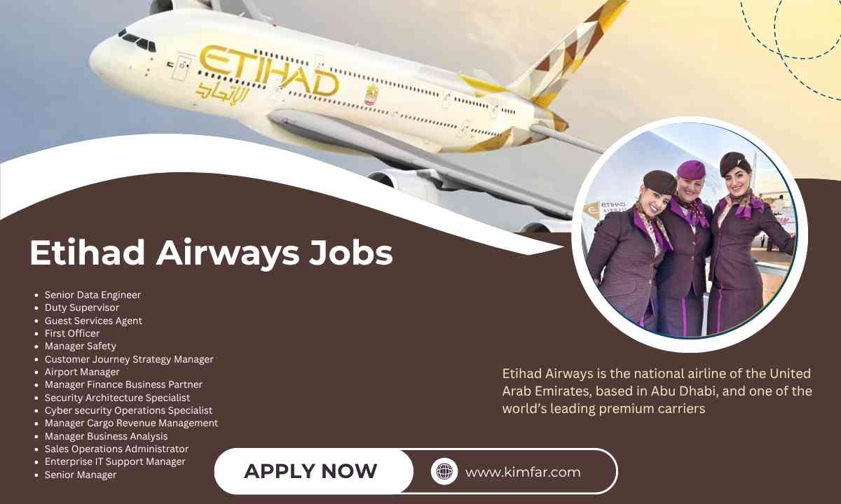 Etihad Airways Airline Jobs