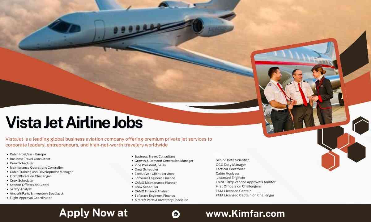 Vista Jet Airline Jobs