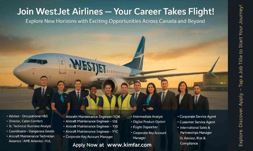 Explore Rewarding Jobs at WestJet Airlines