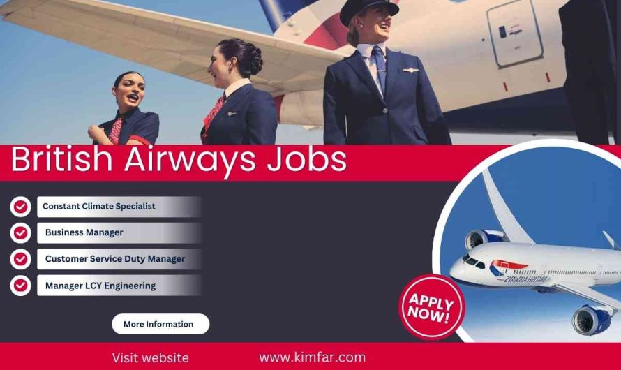 British Airways Jobs Apply Now