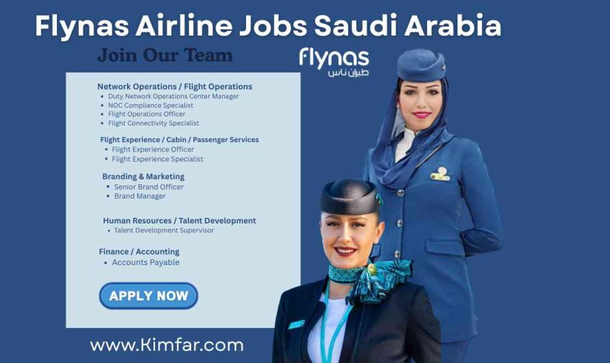 Flynas Airline Jobs Saudi Arabia
