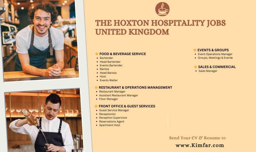 The Hoxton Hospitality Jobs United Kingdom