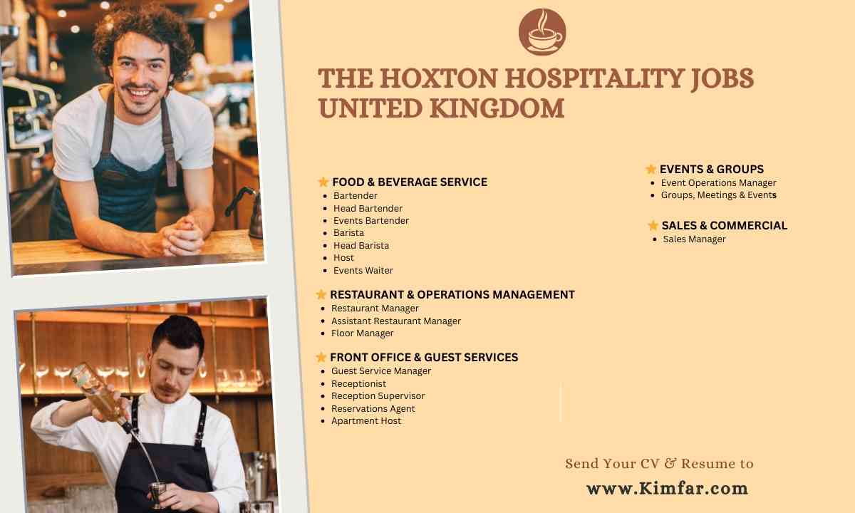 The Hoxton Hospitality Jobs United Kingdom