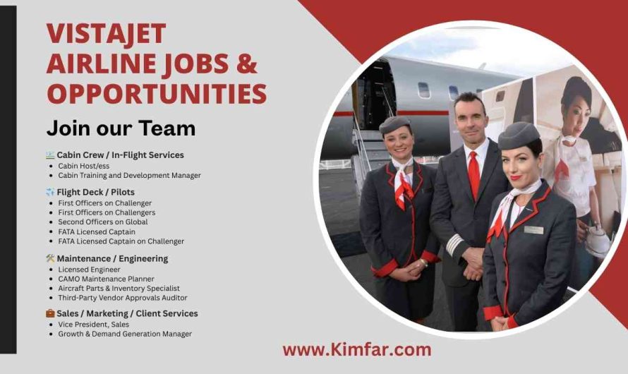 VistaJet Airline Jobs & Opportunities