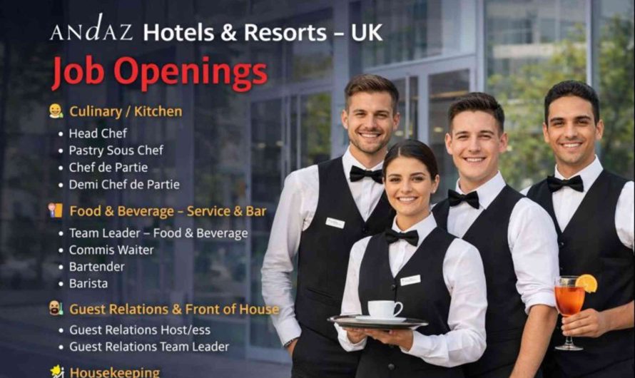 Andaz Hotels & Resorts – UK Job Openings