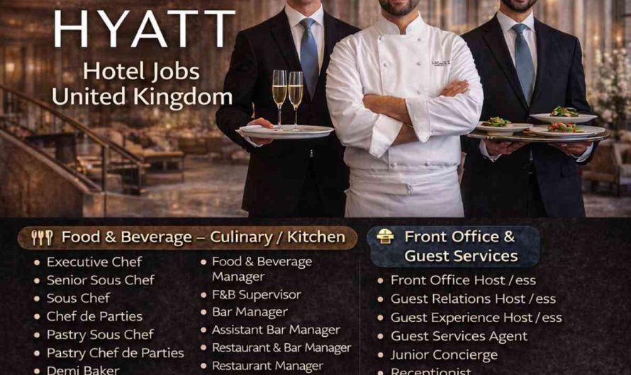 Hyatt Hotel Careers United Kingdom