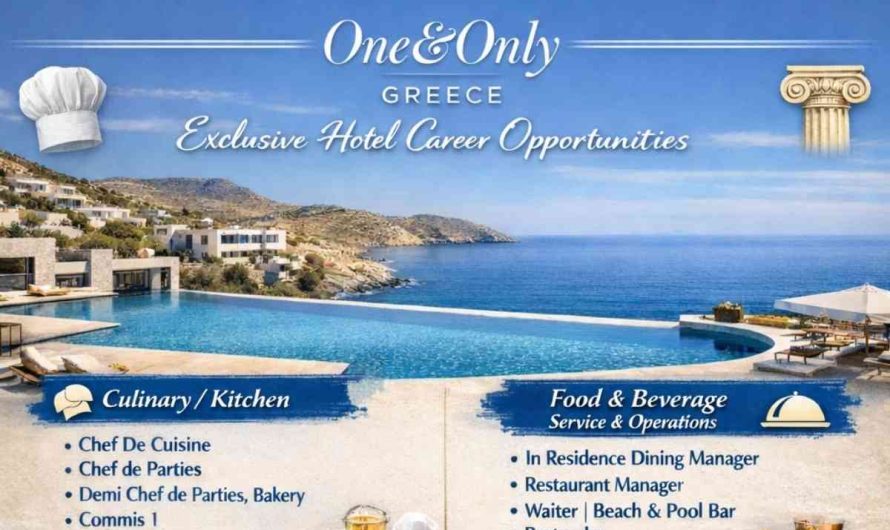 One&Only Resorts Greece – Exclusive Hotel Career Opportunities