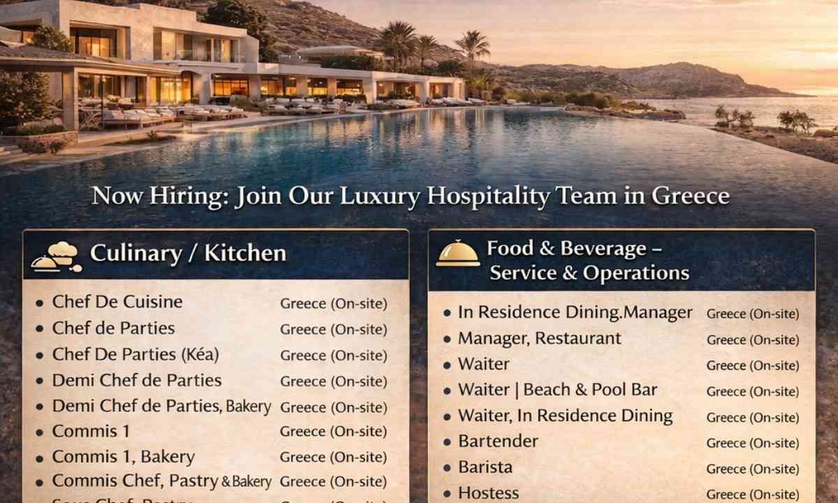 One&Only Resorts Greece – Exclusive Hotel Career Opportunities