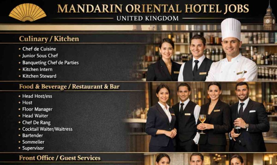 Mandarin Oriental Hotel Jobs united Kingdom