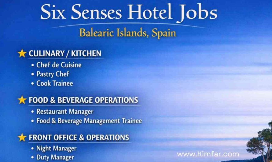 Six Senses Hotel Jobs Balearic Islands Spain