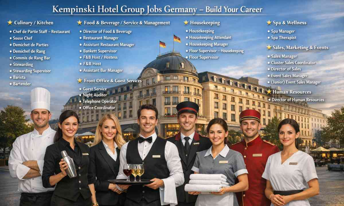 Kempinski Hotel Group Jobs Germany – Build Your Career