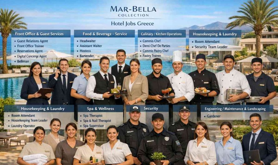 Mar-Bella Collection Hotel Jobs Greece